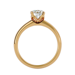 1 1/3 ctw Round Lab Grown Diamond Solitaire Engagement Ring