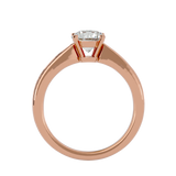 1 1/4 ctw Round Lab Grown Diamond Solitaire Engagement Ring