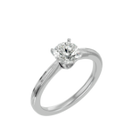 1 1/4 ctw Round Lab Grown Diamond Solitaire Engagement Ring