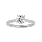 1 1/4 ctw Round Lab Grown Diamond Solitaire Engagement Ring