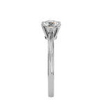 1 1/4 ctw Round Lab Grown Diamond Solitaire Engagement Ring