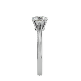 1 1/4 ctw Round Lab Grown Diamond Solitaire Engagement Ring
