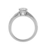 1 1/4 ctw Round Lab Grown Diamond Solitaire Engagement Ring