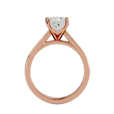 1 5/8 ctw Princess-Cut Lab Grown Diamond Side Stone Engagement Ring