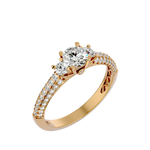1 1/4 ctw Round Three Stone Lab Grown Diamond Ring