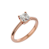 1 1/4 ctw Princess-Cut Lab Grown Diamond Solitaire Engagement Ring