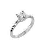 1 1/4 ctw Princess-Cut Lab Grown Diamond Solitaire Engagement Ring