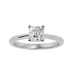 1 1/4 ctw Princess-Cut Lab Grown Diamond Solitaire Engagement Ring