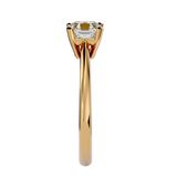 1 1/4 ctw Princess-Cut Lab Grown Diamond Solitaire Engagement Ring
