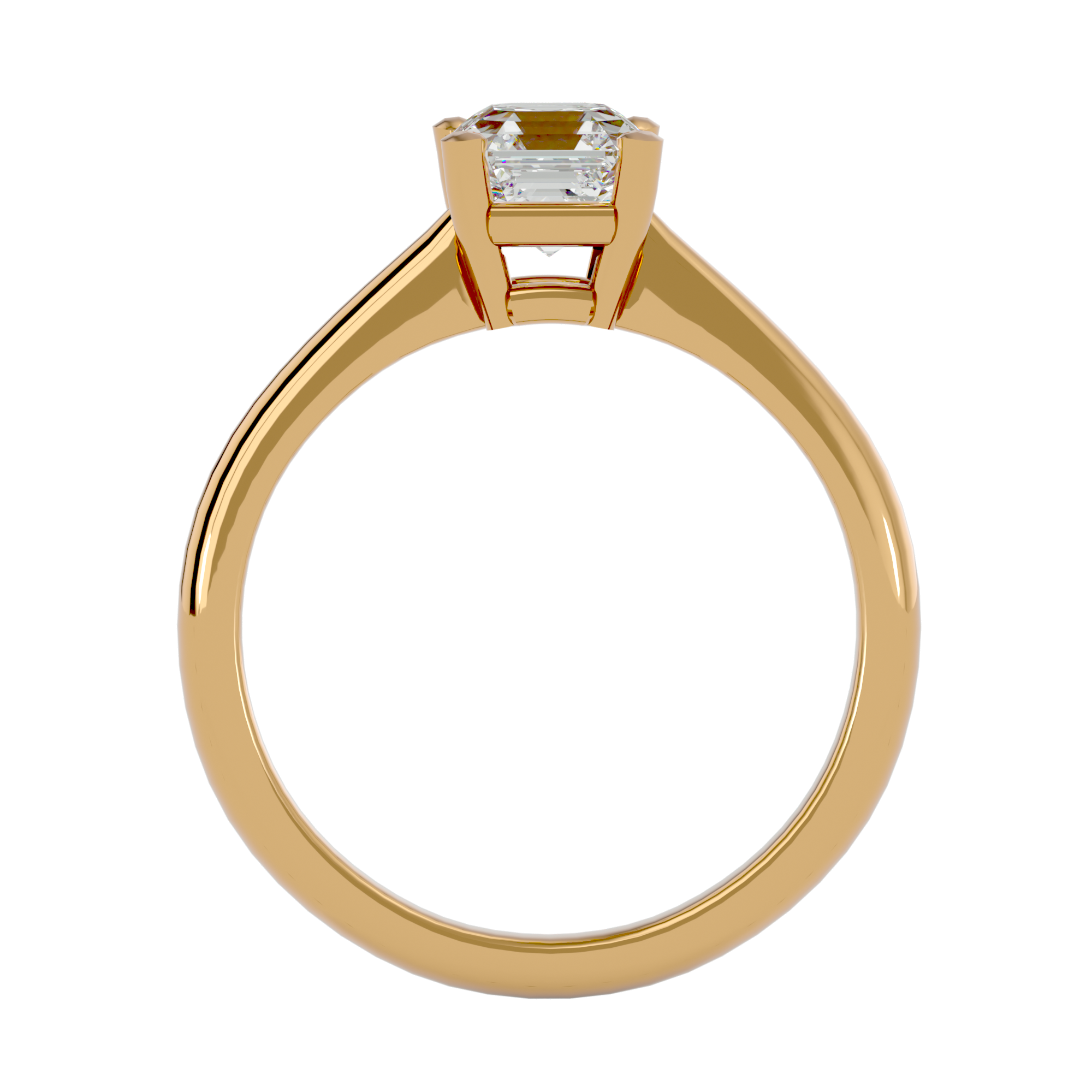1 1/4 ctw Princess-Cut Lab Grown Diamond Solitaire Engagement Ring