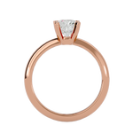 1 1/4 ctw Cushion-Cut Lab Grown Diamond Solitaire Engagement Ring