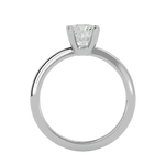 1 1/4 ctw Cushion-Cut Lab Grown Diamond Solitaire Engagement Ring