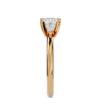 1 1/4 ctw Cushion-Cut Lab Grown Diamond Solitaire Engagement Ring