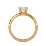 1 1/4 ctw Cushion-Cut Lab Grown Diamond Solitaire Engagement Ring