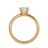 1 1/4 ctw Cushion-Cut Lab Grown Diamond Solitaire Engagement Ring