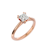 1 1/3 ctw Princess-Cut Lab Grown Diamond Solitaire Engagement Ring