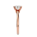 1 1/3 ctw Princess-Cut Lab Grown Diamond Solitaire Engagement Ring