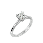 1 1/3 ctw Princess-Cut Lab Grown Diamond Solitaire Engagement Ring