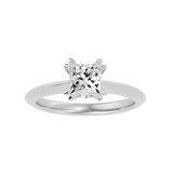 1 1/3 ctw Princess-Cut Lab Grown Diamond Solitaire Engagement Ring