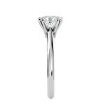 1 1/3 ctw Princess-Cut Lab Grown Diamond Solitaire Engagement Ring