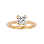 1 1/3 ctw Princess-Cut Lab Grown Diamond Solitaire Engagement Ring