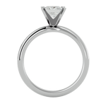 1/2 ctw Princess-Cut Lab Grown Diamond Solitaire Engagement Ring