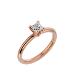 3/4 ctw Round Lab Grown Diamond Solitaire Engagement Ring