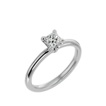 3/4 ctw Round Lab Grown Diamond Solitaire Engagement Ring