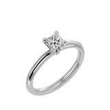 3/4 ctw Round Lab Grown Diamond Solitaire Engagement Ring