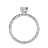 3/4 ctw Round Lab Grown Diamond Solitaire Engagement Ring