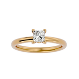 3/4 ctw Round Lab Grown Diamond Solitaire Engagement Ring