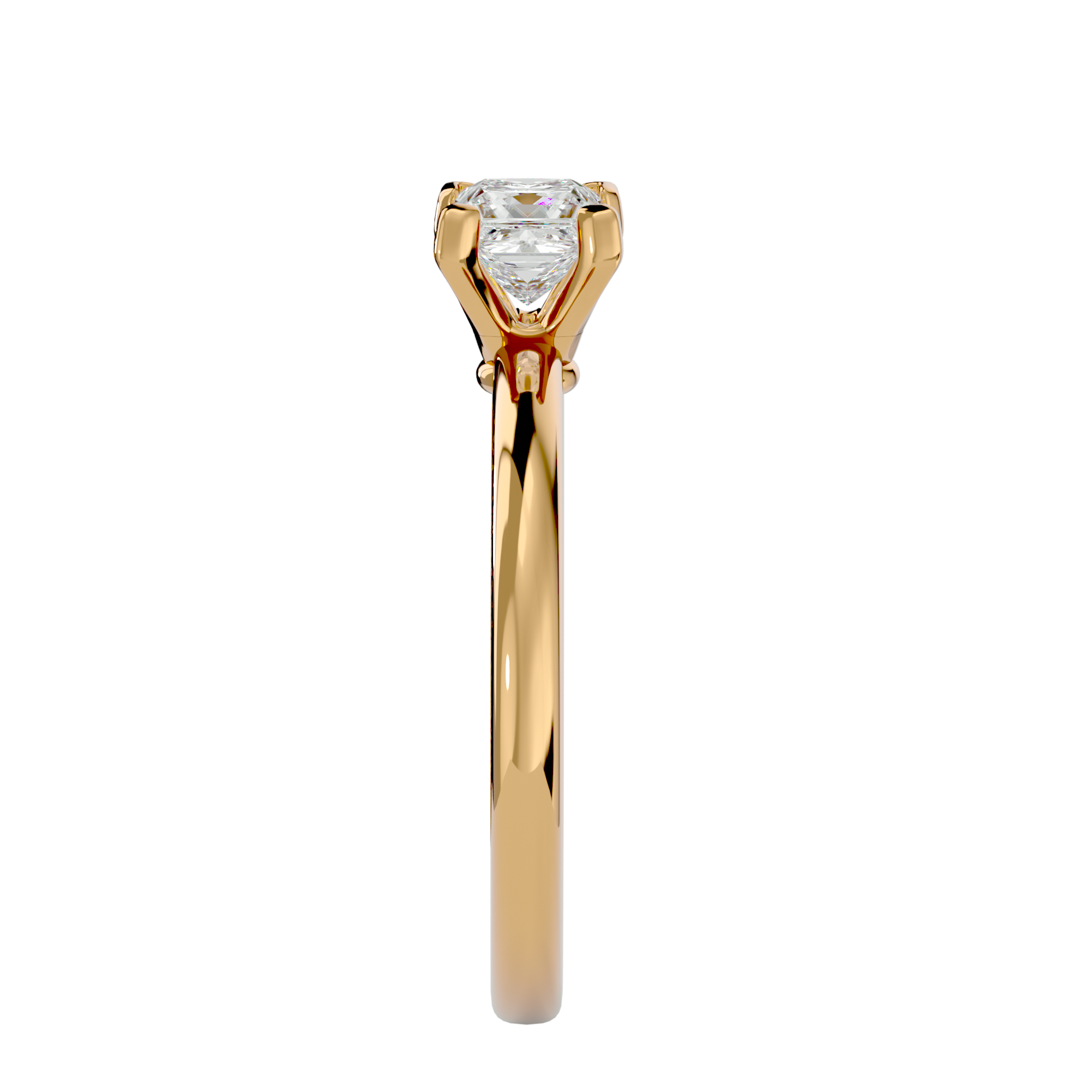 3/4 ctw Round Lab Grown Diamond Solitaire Engagement Ring