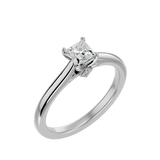 1/2 ctw Princess-Cut Lab Grown Diamond Solitaire Engagement Ring