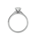 7/8 ctw Round Lab Grown Diamond Solitaire Engagement Ring