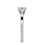 7/8 ctw Round Lab Grown Diamond Solitaire Engagement Ring