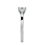 7/8 ctw Round Lab Grown Diamond Solitaire Engagement Ring