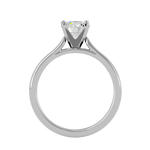 7/8 ctw Round Lab Grown Diamond Solitaire Engagement Ring