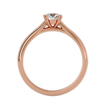 1/2 ctw Round Lab Grown Diamond Solitaire Engagement Ring