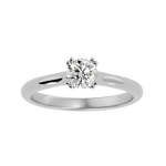 1/2 ctw Round Lab Grown Diamond Solitaire Engagement Ring