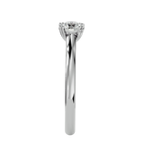 1/2 ctw Round Lab Grown Diamond Solitaire Engagement Ring