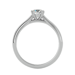 1/2 ctw Round Lab Grown Diamond Solitaire Engagement Ring