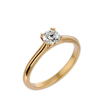 1/2 ctw Round Lab Grown Diamond Solitaire Engagement Ring