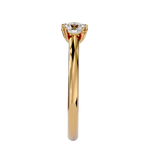 1/2 ctw Round Lab Grown Diamond Solitaire Engagement Ring