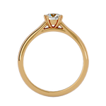 1/2 ctw Round Lab Grown Diamond Solitaire Engagement Ring