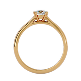 1/2 ctw Round Lab Grown Diamond Solitaire Engagement Ring