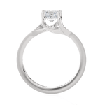 Emerald-Cut Lab Grown Diamond Solitaire Engagement Ring