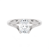 Oval Lab Grown Diamond Solitaire Engagement Ring