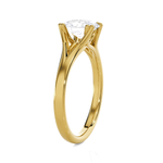 Oval Lab Grown Diamond Solitaire Engagement Ring