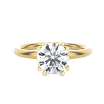 Round Lab Grown Diamond Solitaire Engagement Ring