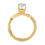 Oval Lab Grown Diamond Solitaire Engagement Ring